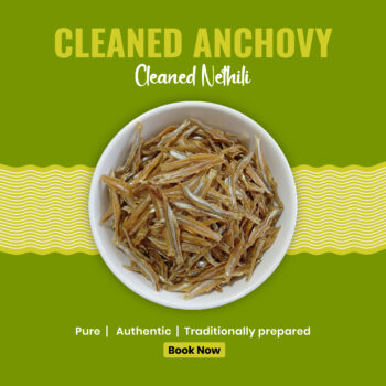 Cleaned Anchovy Dried Fish / Cleaned Nethili Karuvadu