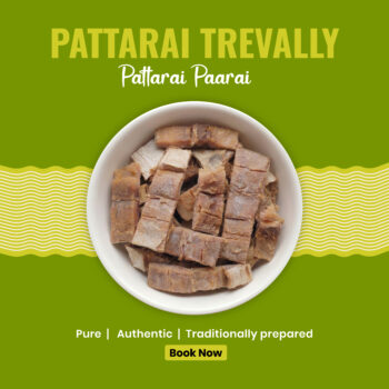 Pattarai Trevally Dried Fish / Pattarai Paarai Karuvadu